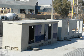 Concrete Cabins for Photovoltaic farms manufactured under licence by ROCLA