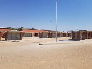 PRE-CAST CONCRETE BUS SHELTERS AND DZZ PAVERS  FOR J B MARX TAXI RANK