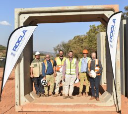 ROCLA MANUFACTURES LARGEST CUSTOM DESIGNED JACKING CULVERTS IN SOUTH AFRICA