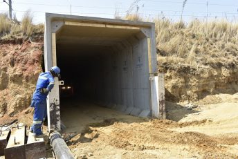 CULVERTS PROVIDE SAFETY FOR PEDESTRIANS AND CYCLISTS